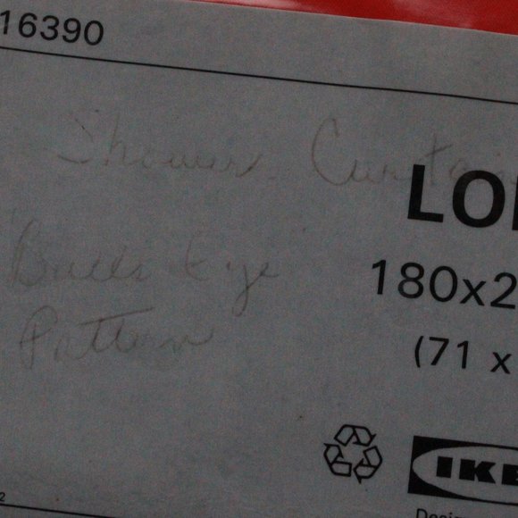 Ikea "Lonni" Shower Curtain - Picture 6 of 8